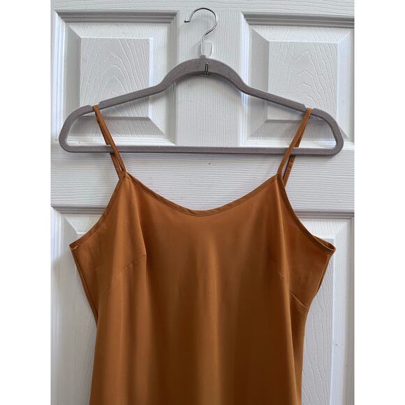 Nanette Lepore Tiny Pulls Adjustable Spaghetti Strap Satin Slip Dress Size 8 - Picture 5 of 11